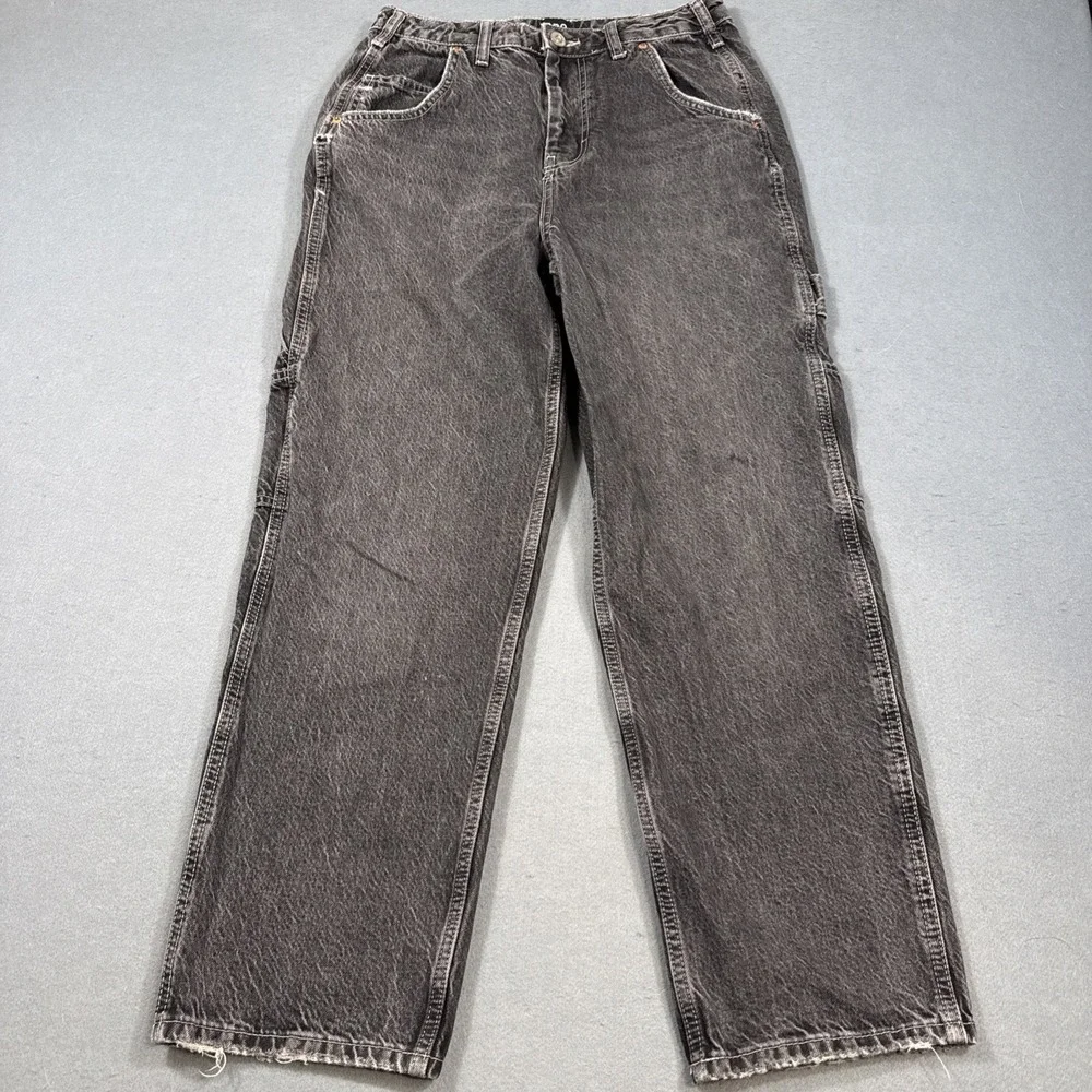 BDG mens 29X32 BLACK carpenter JEANS PANTS BAGGY SKATER GRUNGE